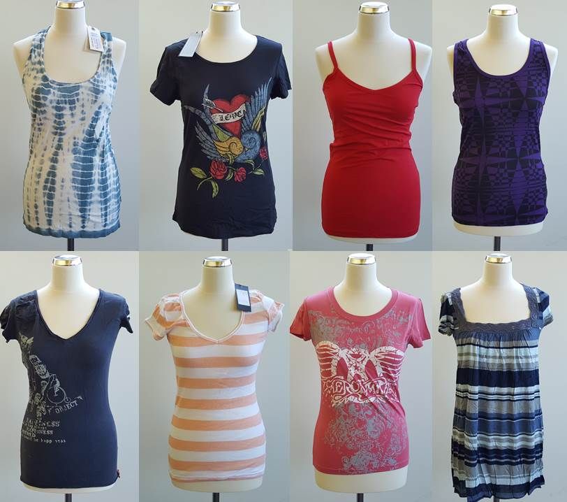 Only, Vero Moda, Object női nyári póló, top és blúz mix 1 400 Ft (kb 4,4 Euro) / darab áron kaphatók!