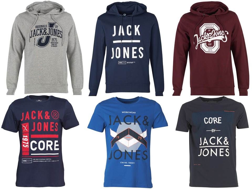 Jack & Jones férfi pulóver, és póló mix 2 700 Ft (kb 8,6 Euro) / darab áron kaphatók!